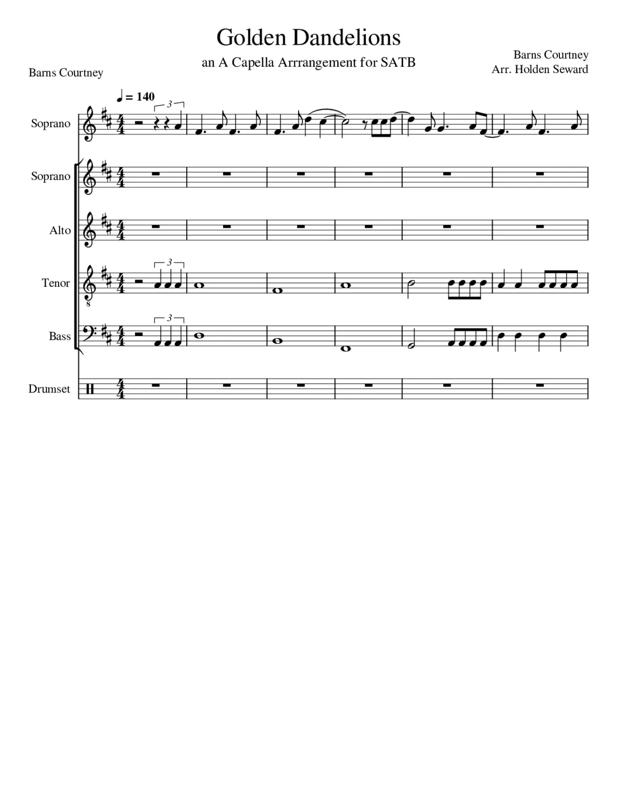 golden dandelions - Page 1