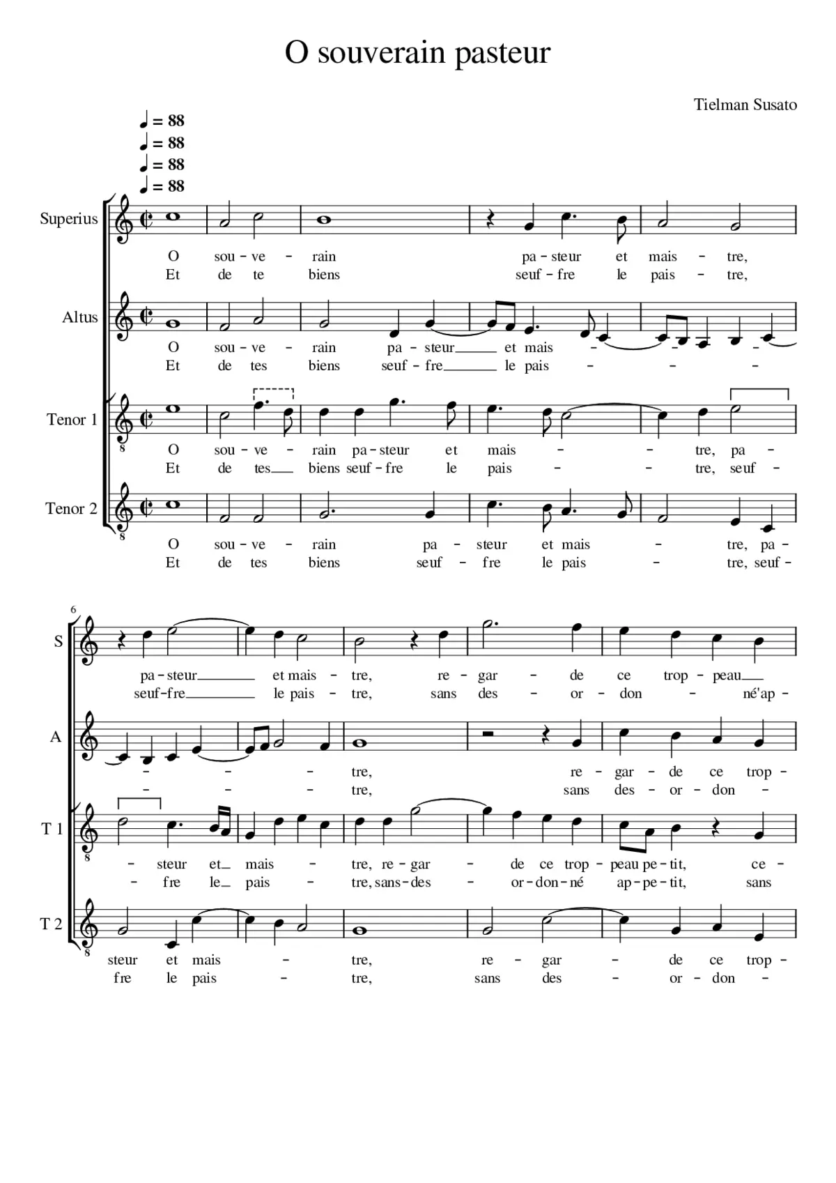 O souverain pasteur - Page 1