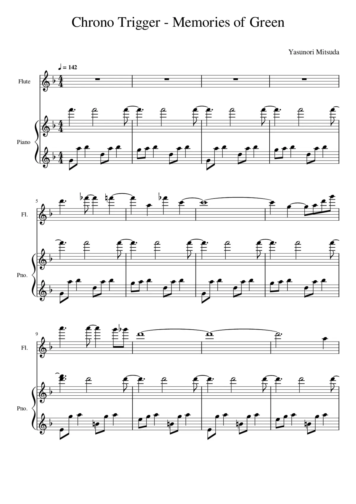 chrono trigger - memories of green - Page 1