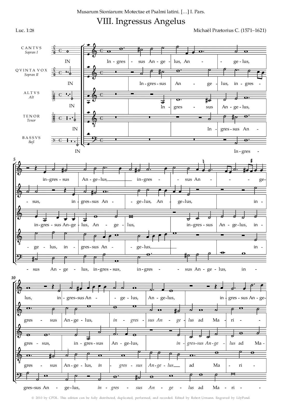 Ingressus Angelus - Page 1