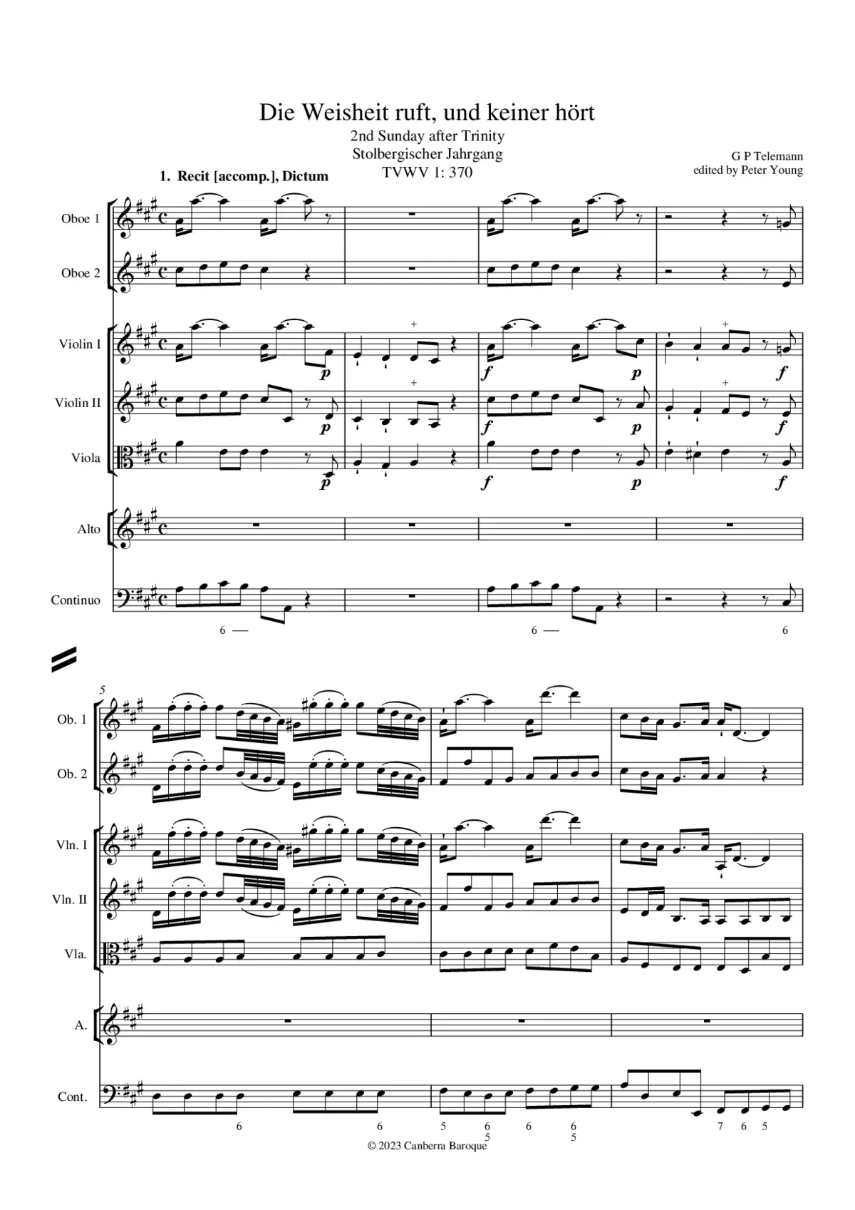 Die Weisheit ruft, und keiner hört - Page 1