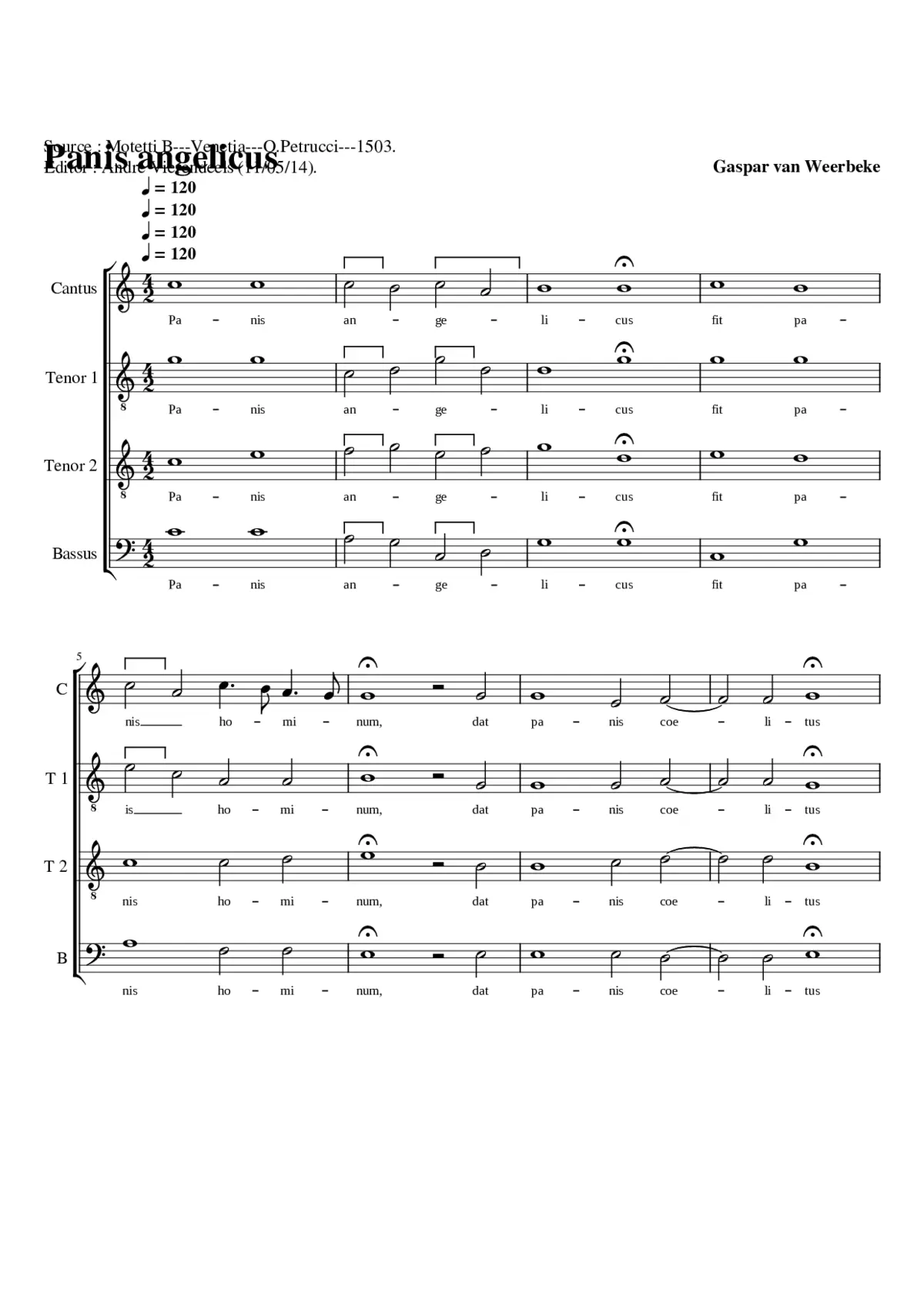Panis angelicus - Page 1