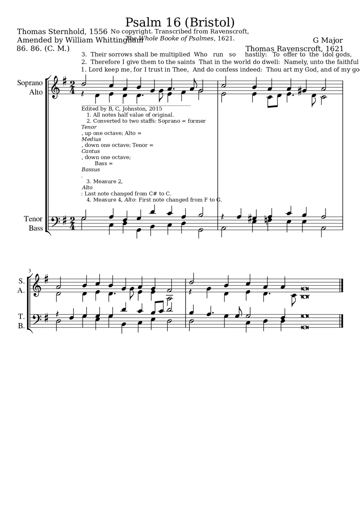 Lord keep me for I trust in Thee - Page 1