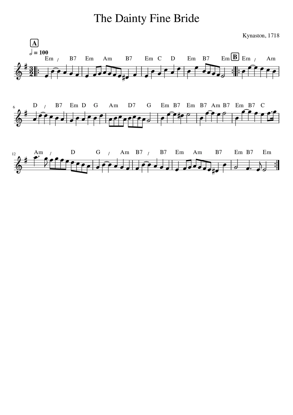 The Dainty Fine Bride - Page 1