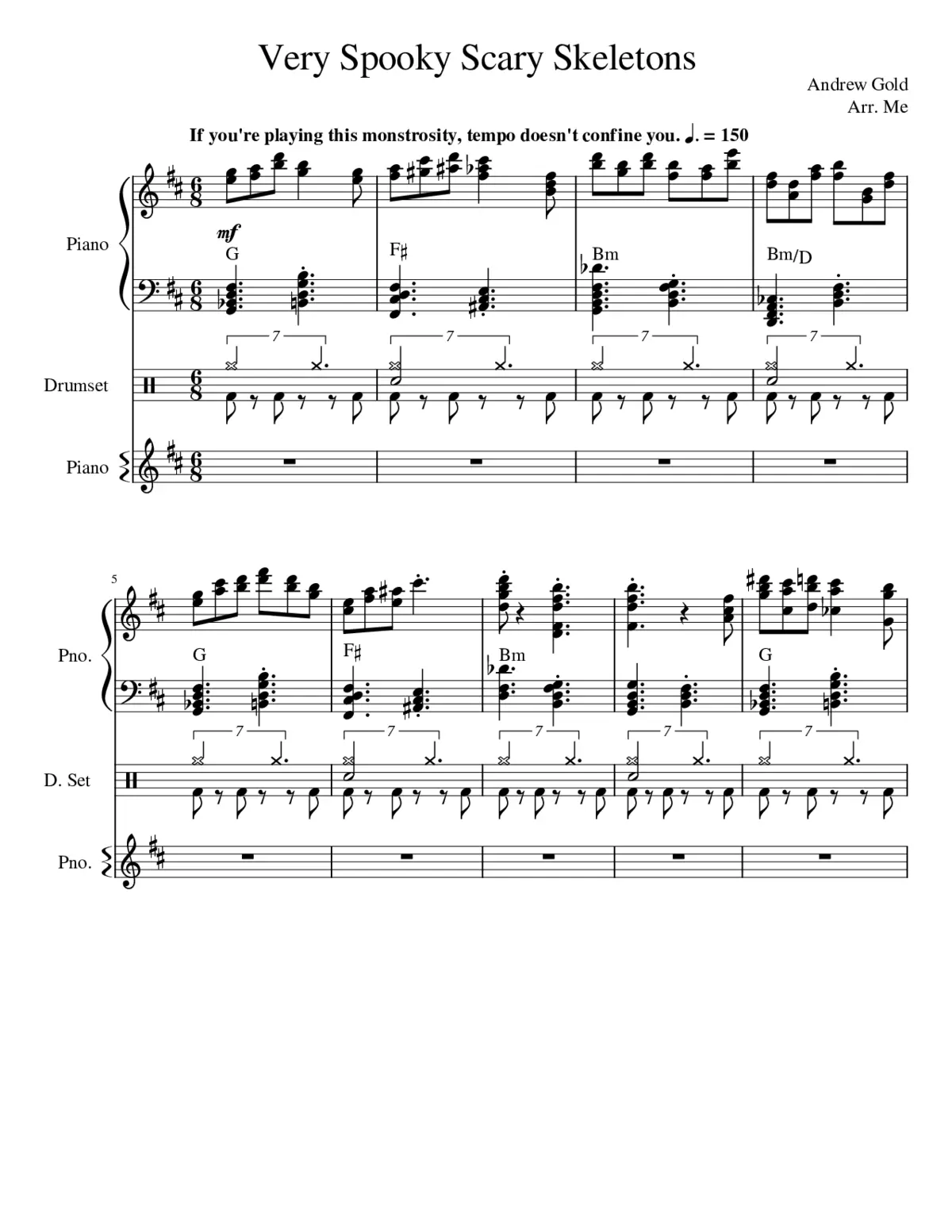 spooky scary skeletons - Page 1