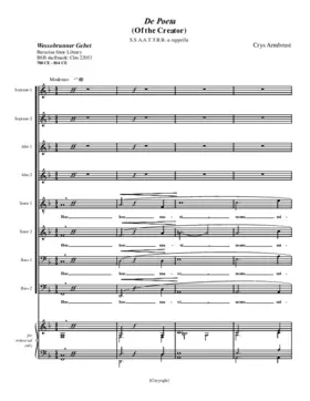 De Poeta (Of the Creator)