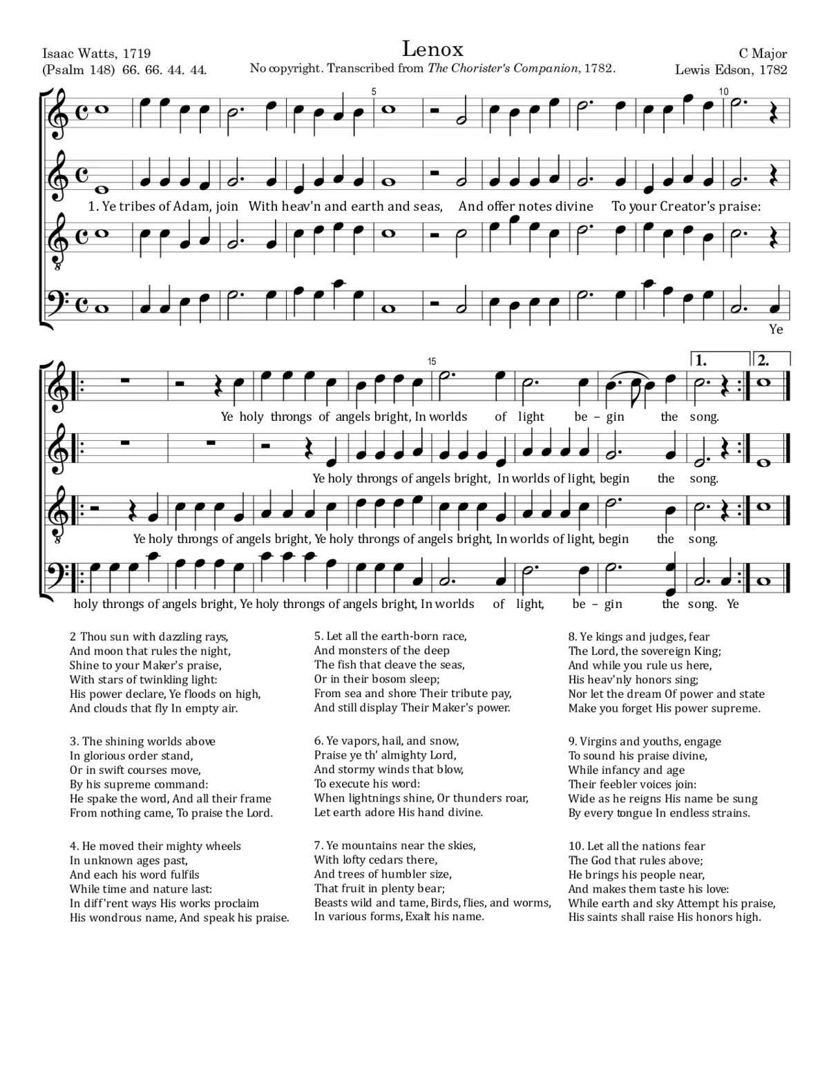 Lenox - Page 1