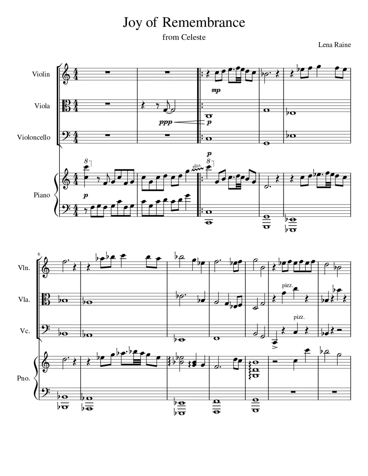 Joy of Remembrance - Page 1