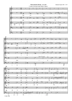 Salve sancta parens a 6