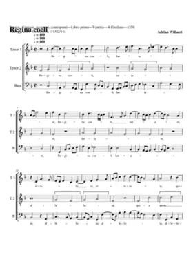 Regina cæli lætare one of several settings