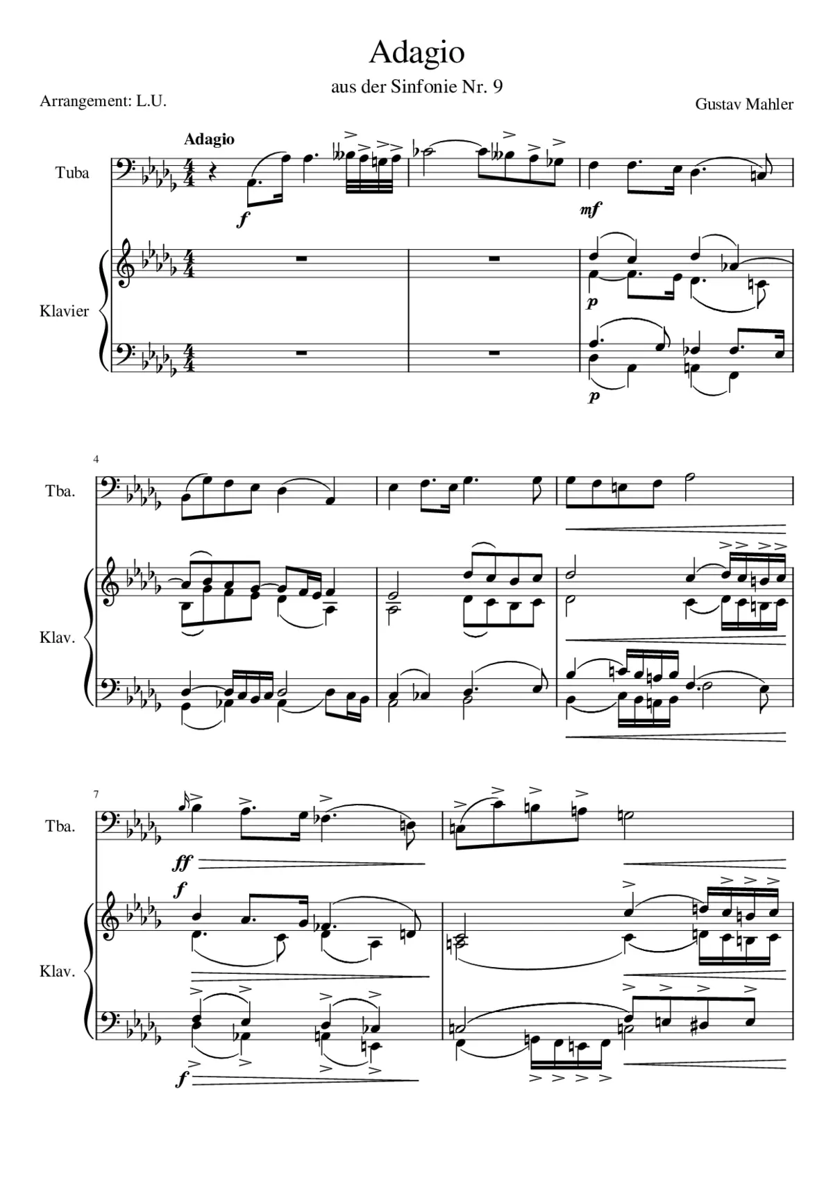Symphony No.9 - Page 1