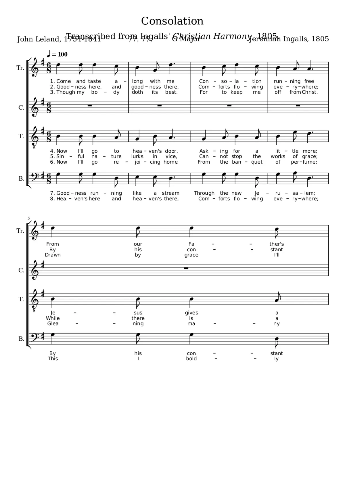 Consolation - Page 1