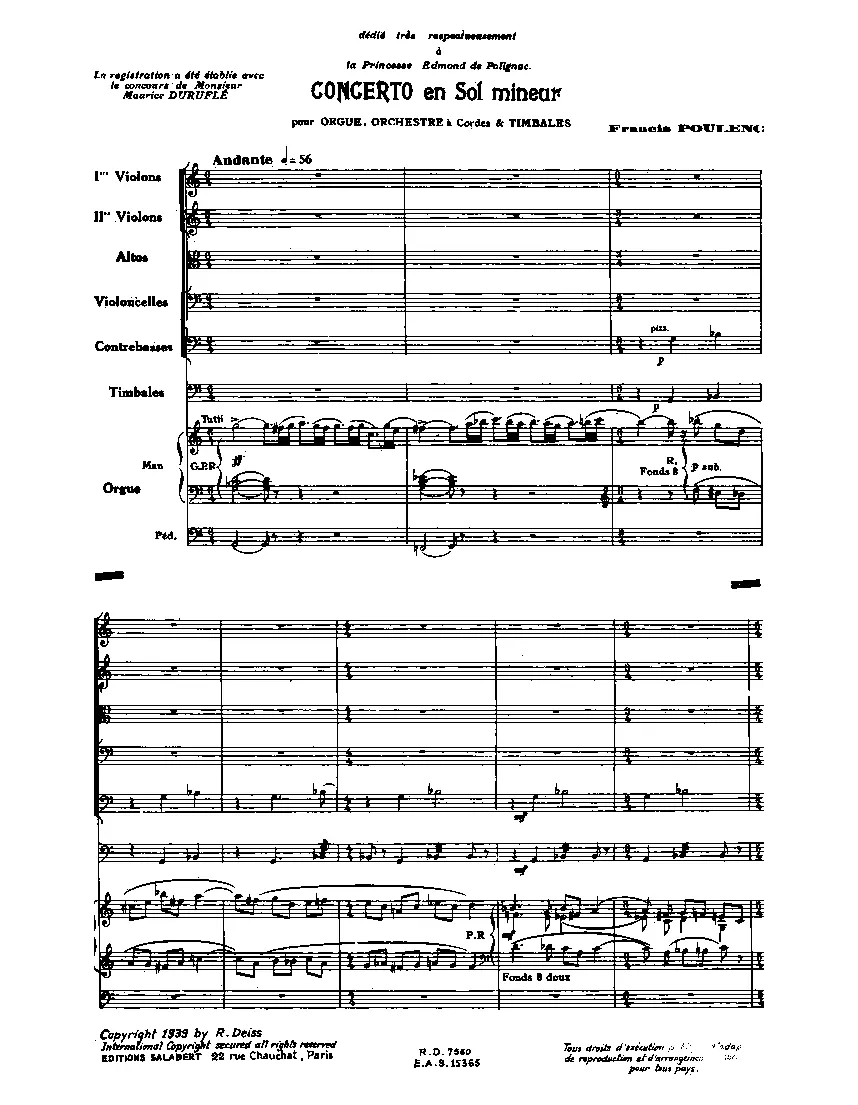 Organ Concerto - Page 1