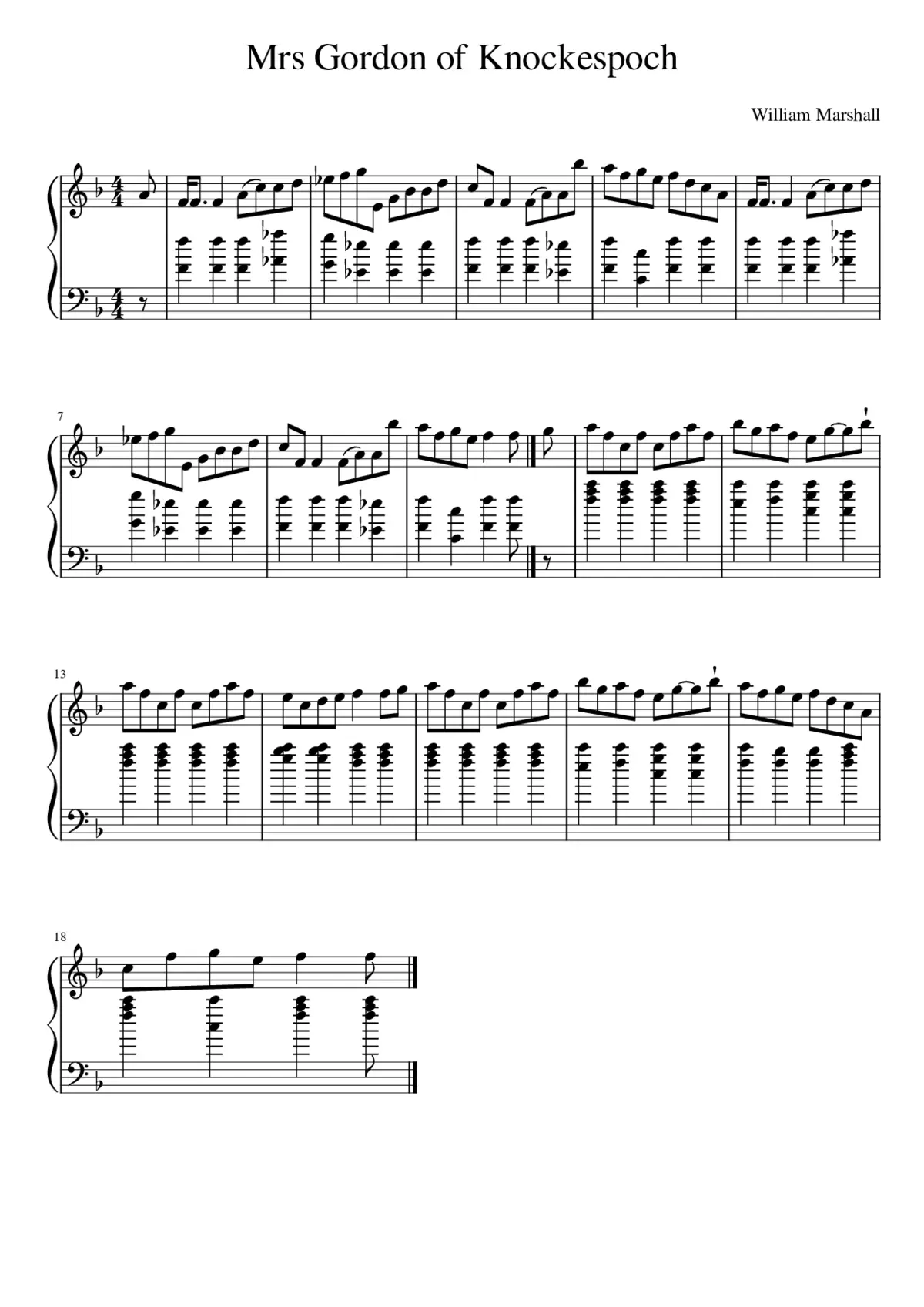 Mrs Gordon of Knockespoch - Page 1