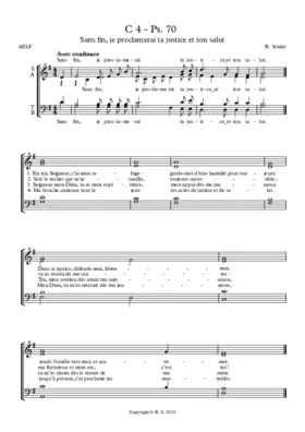 C 4 Psaume et Acclamation