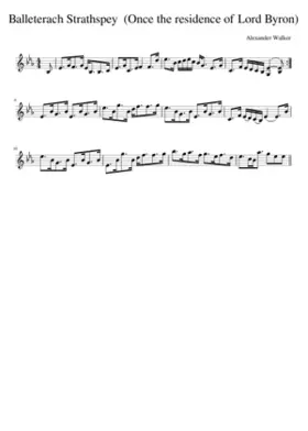 Balleterach Strathspey (Once the residence of Lord Byron)