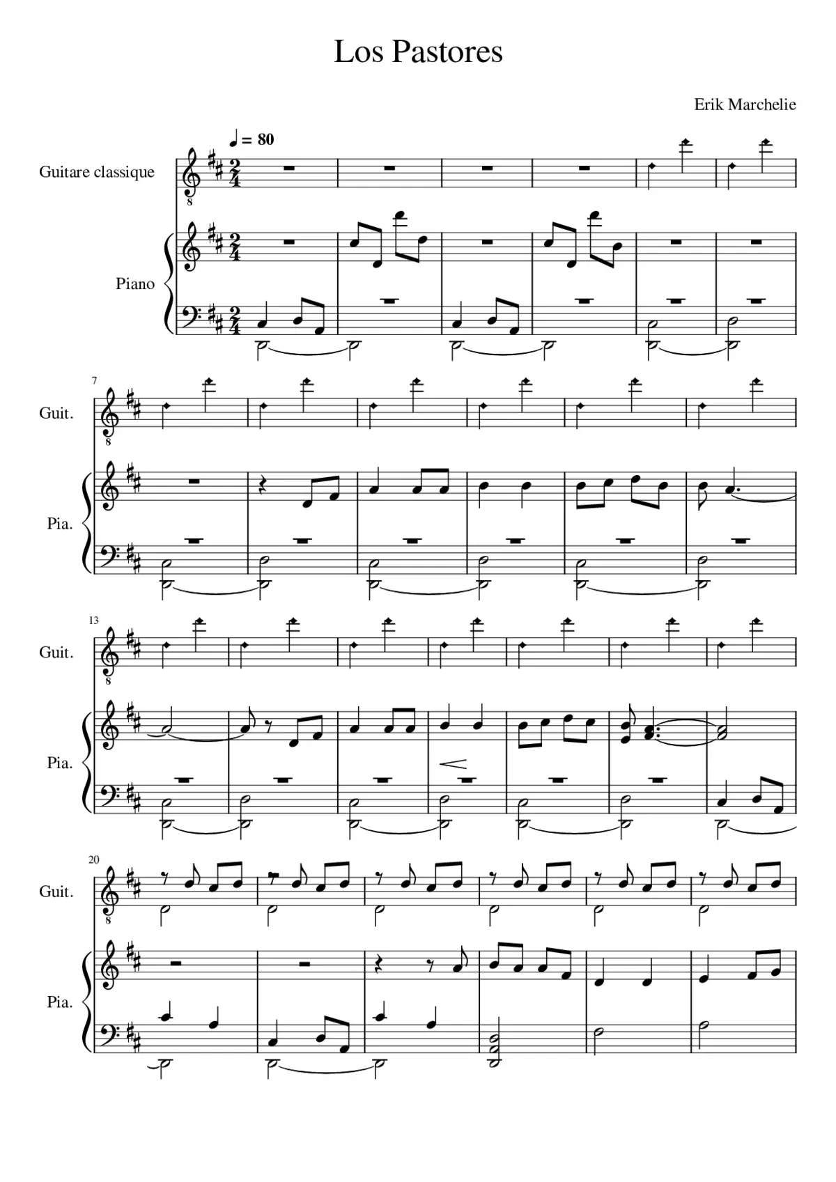 Los Pastores - Page 1