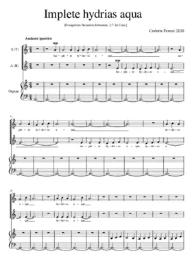 Implete hydrias aqua