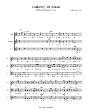 Confitebor tibi Domine