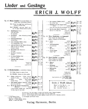 3 Lieder von Goethe