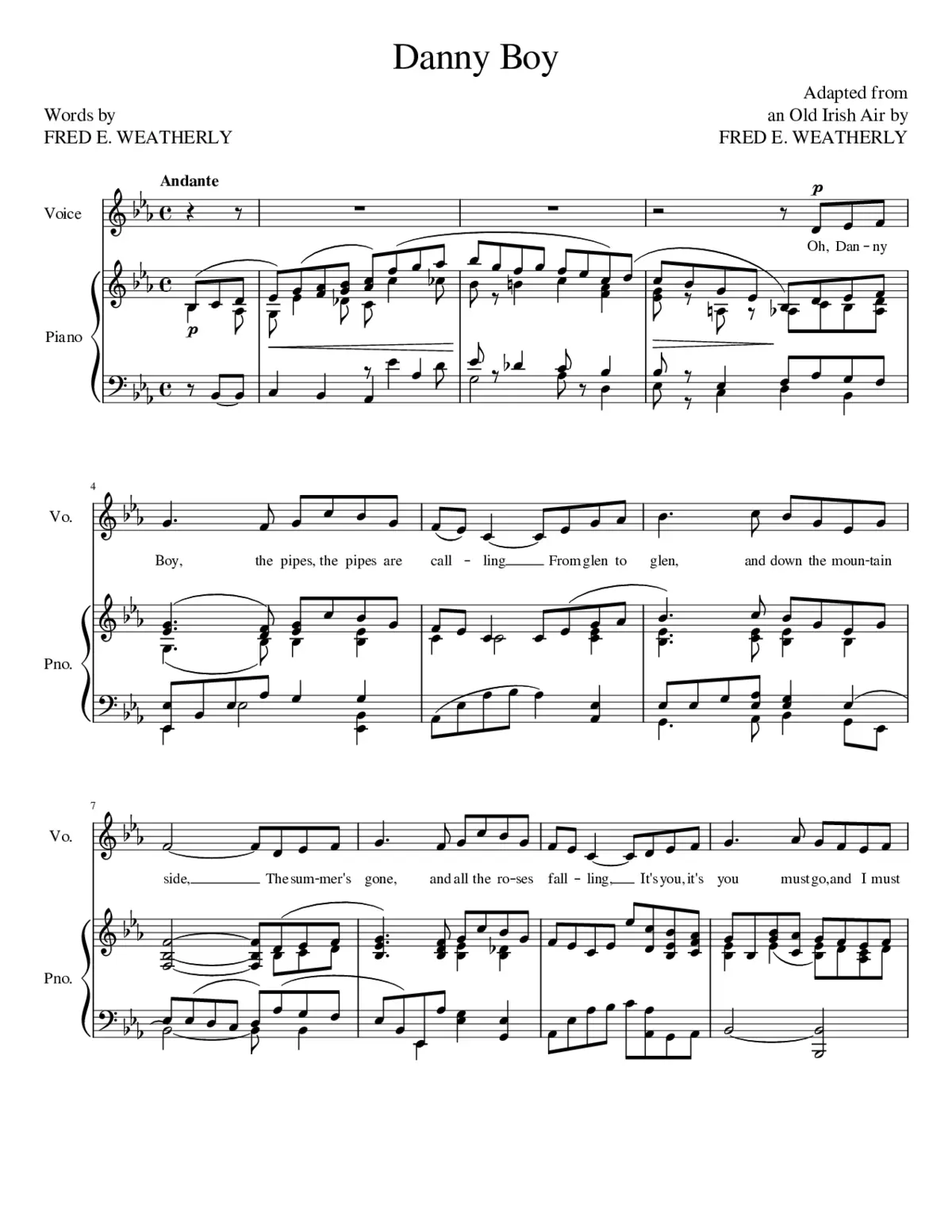 danny boy - Page 1