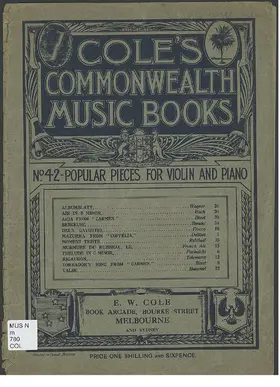 Popular Pieces for Violin and Piano