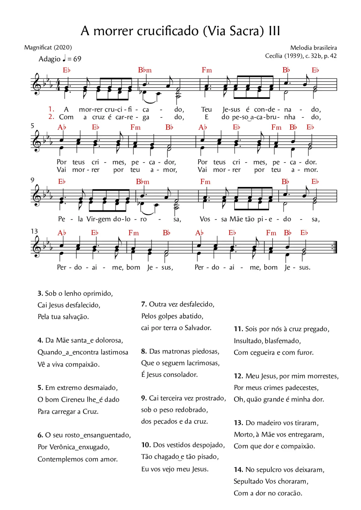 A morrer crucificado (Via-Sacra) III - Page 1