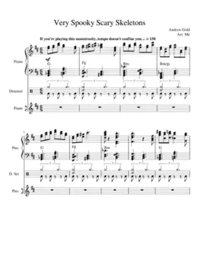 spooky scary skeletons