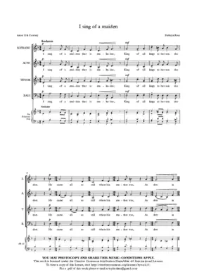 I sing of a maiden