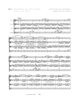 String Quartet movement in G minor