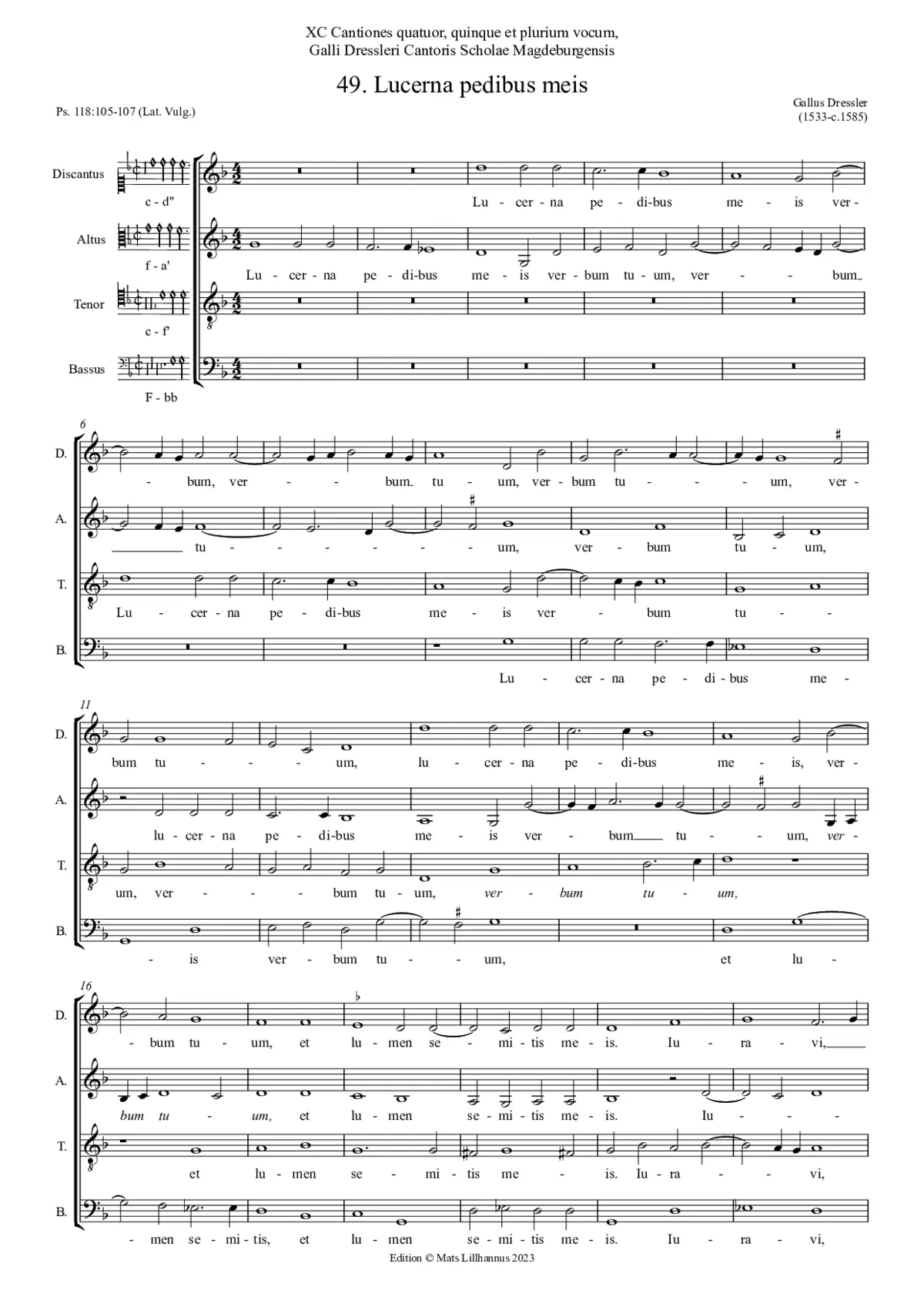 Lucerna pedibus meis - Page 1