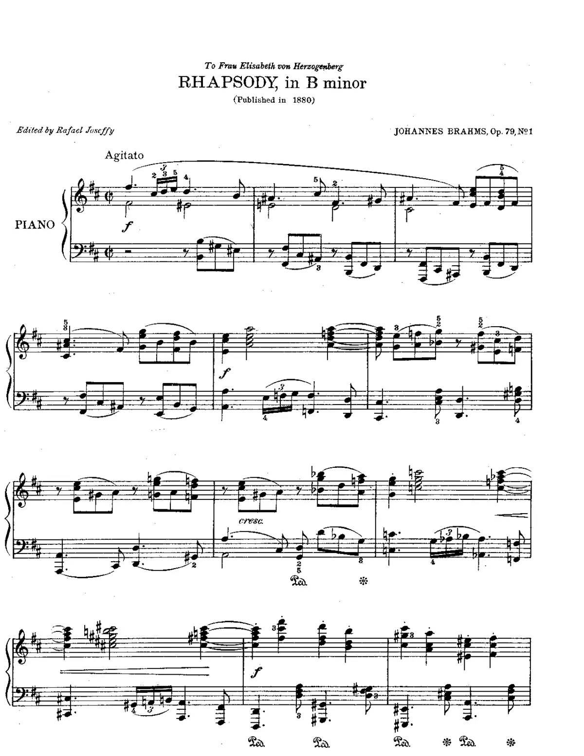 2 Rhapsodies - Page 1