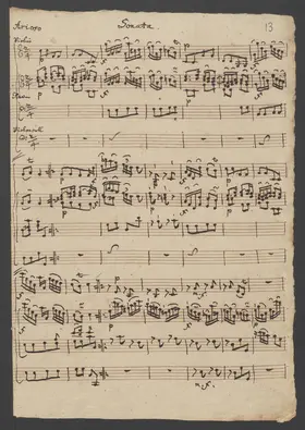 Keyboard Trio in C major