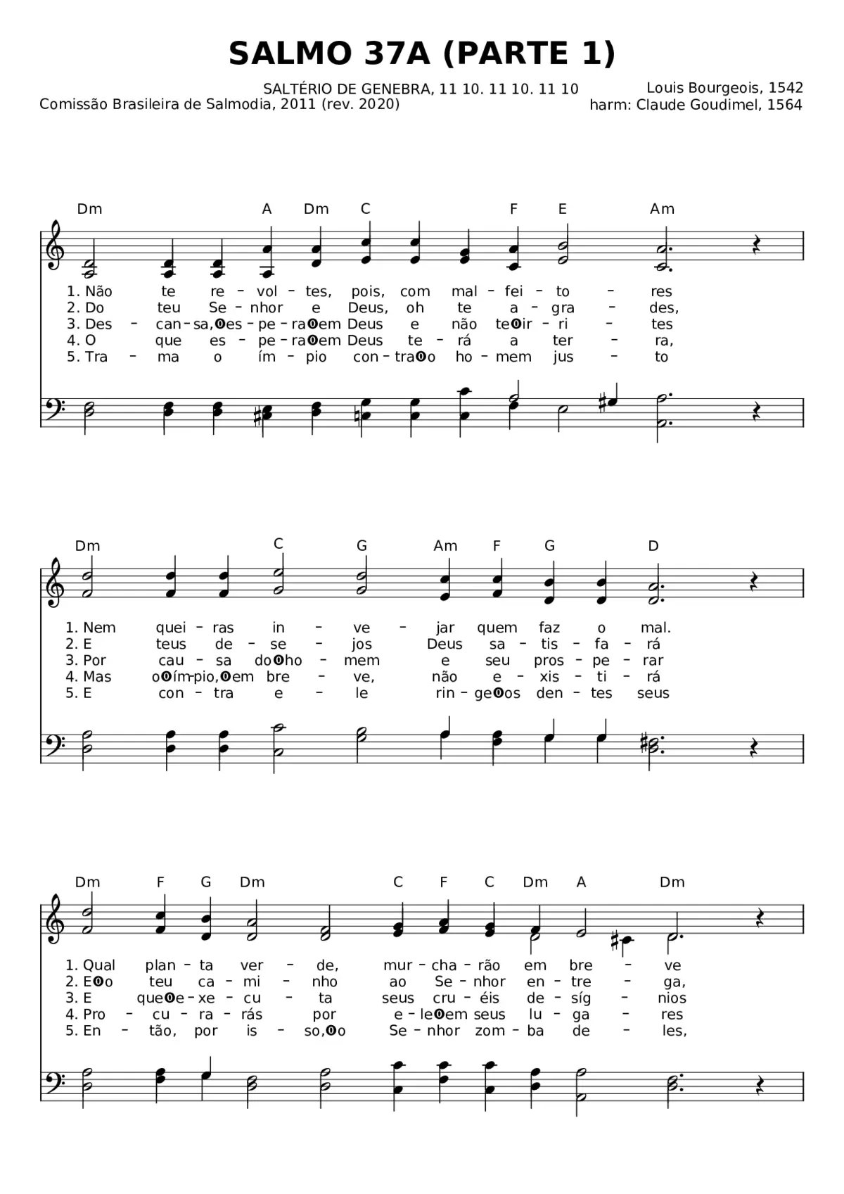 Salmo 37A (Parte 1) - Page 1