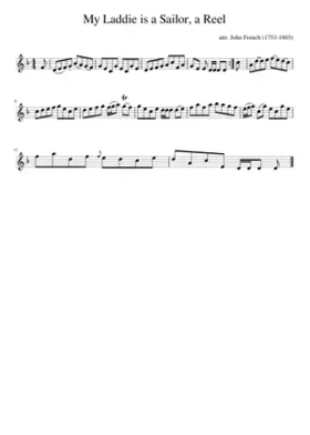 My Laddie is a Sailor a Reel