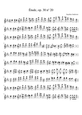 24 Etudes for Flute Op.30