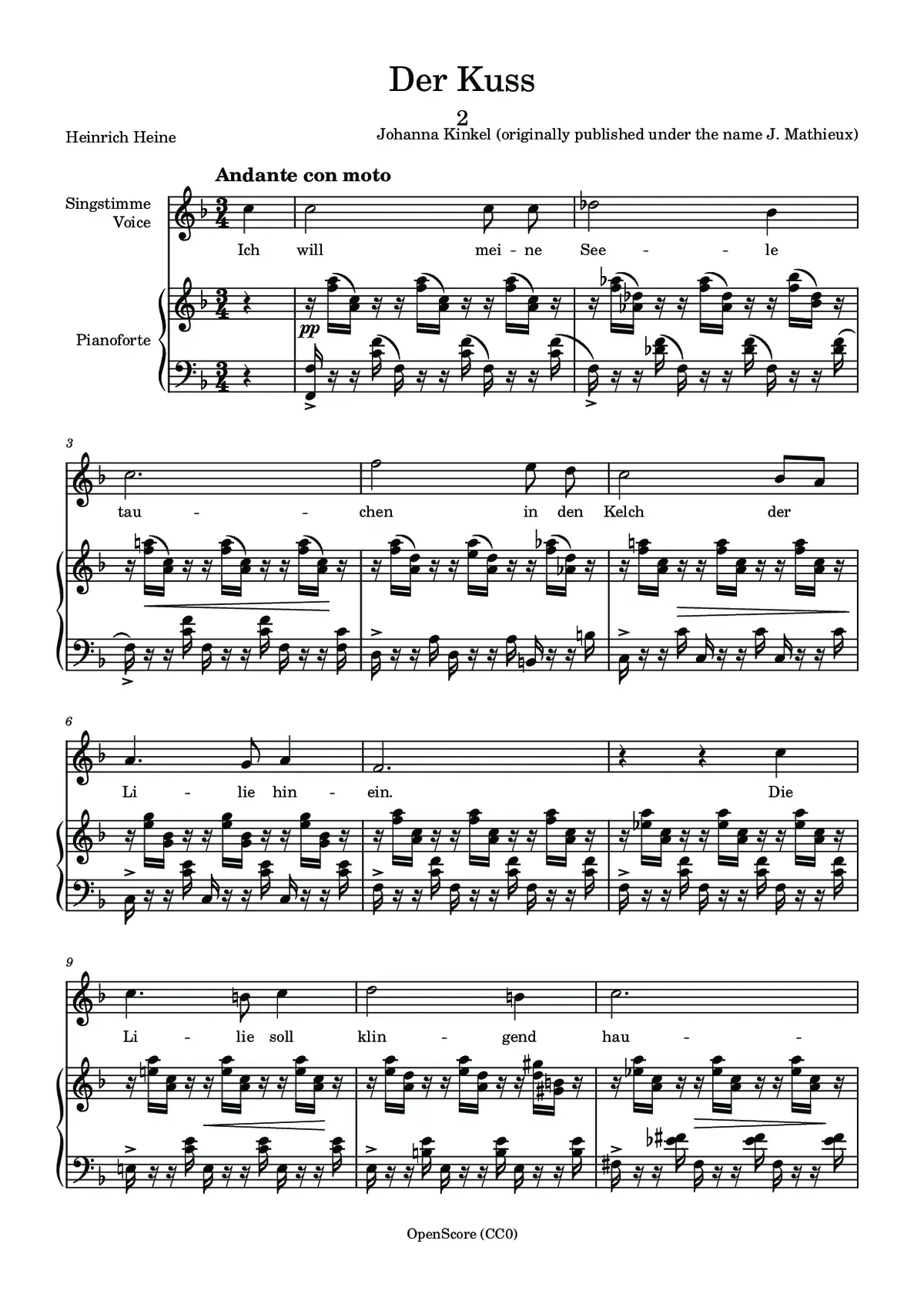 Der Kuss - Page 1