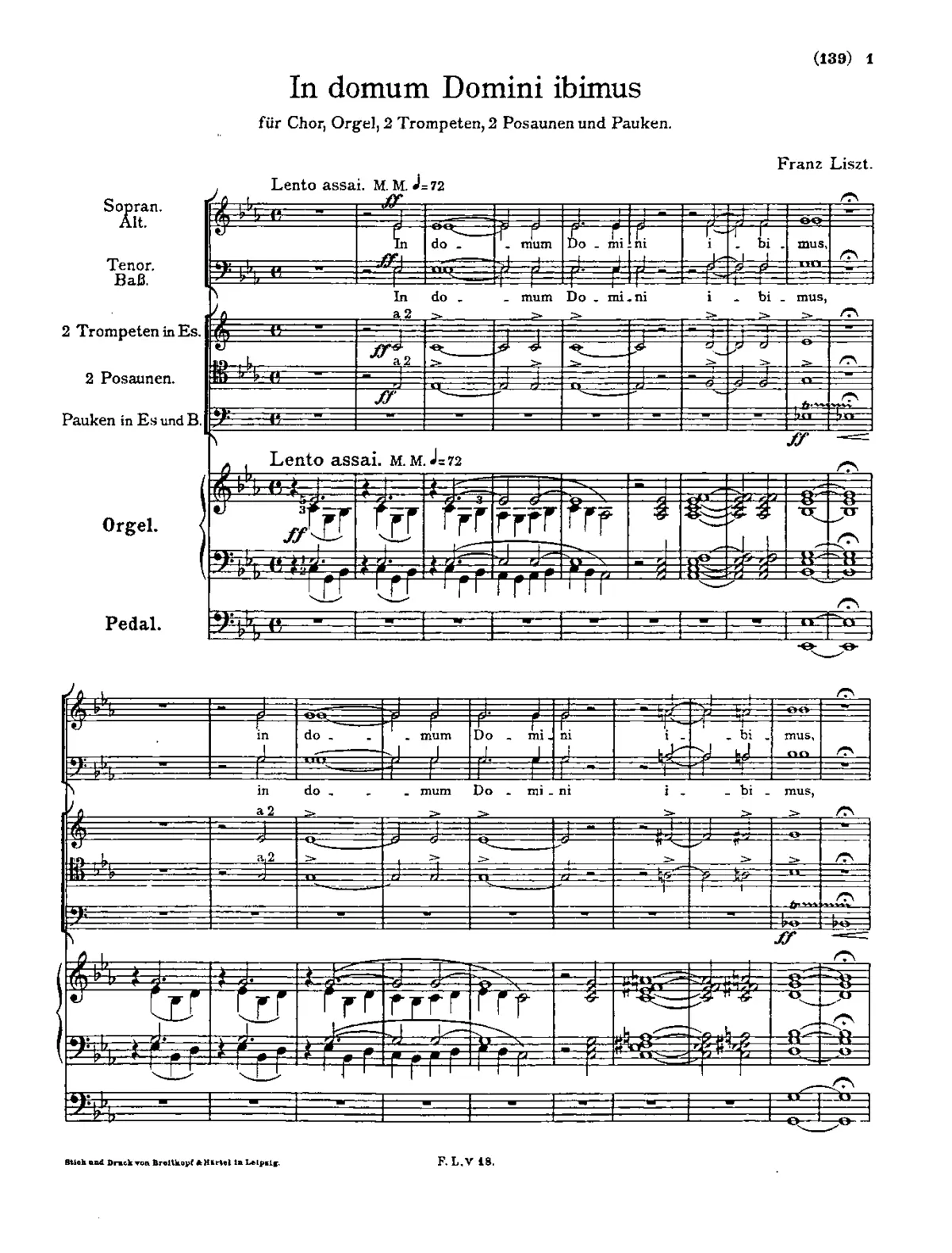 In domum Domini ibimus - Page 1