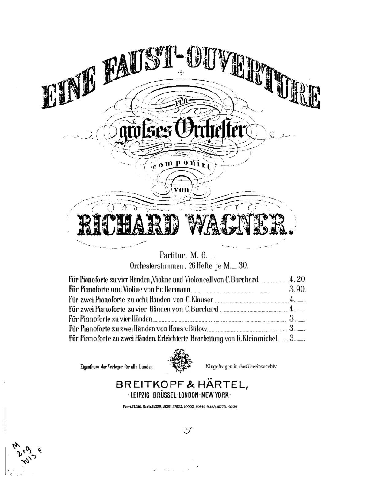 Eine Faust-Ouvertüre - Page 1