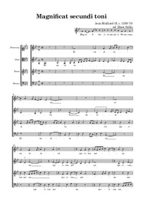 Magnificat secundi toni