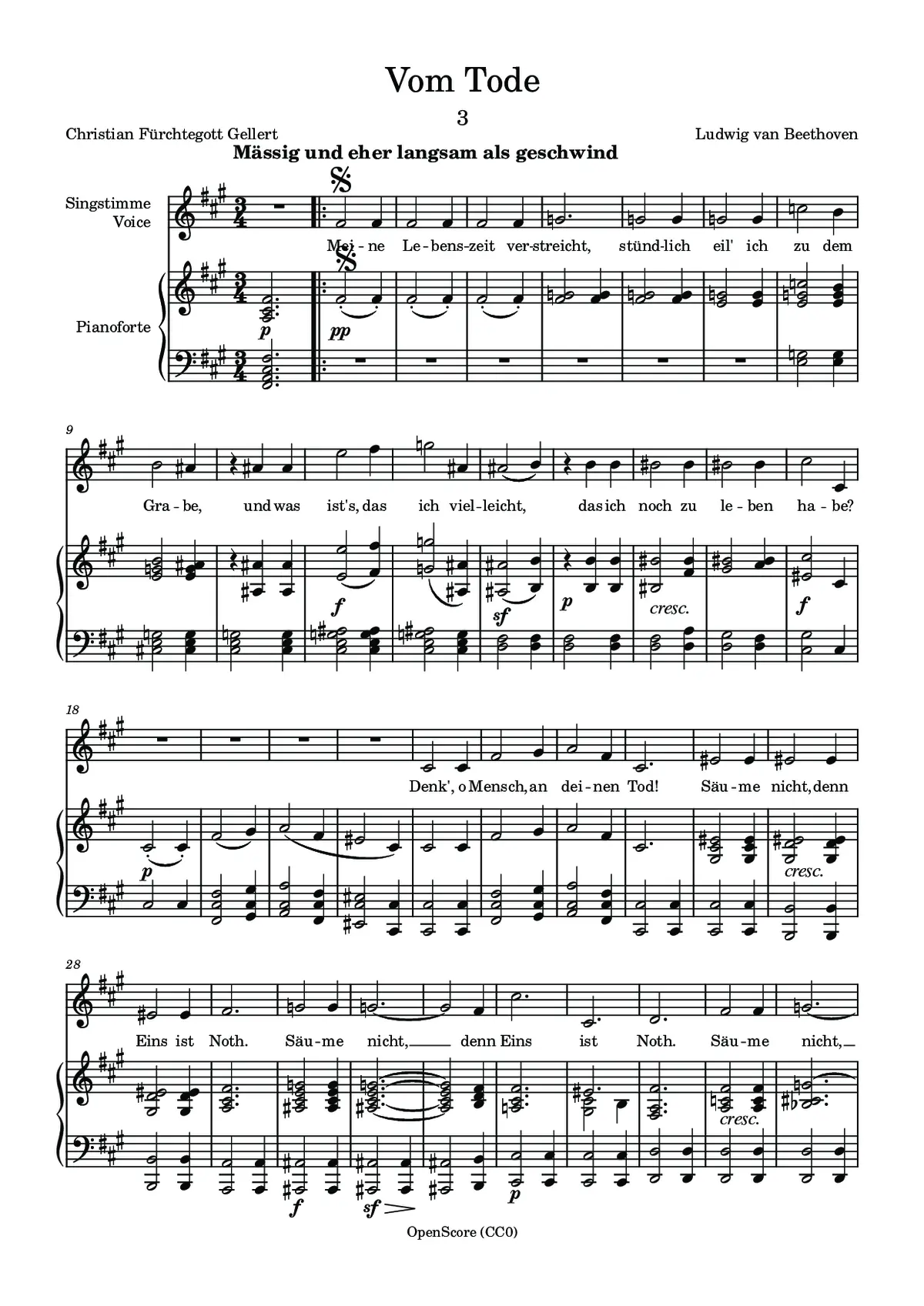 Vom Tode - Page 1