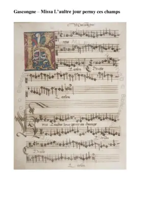 Missa L'aultre jour