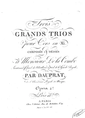 3 Grand Trios for Horns