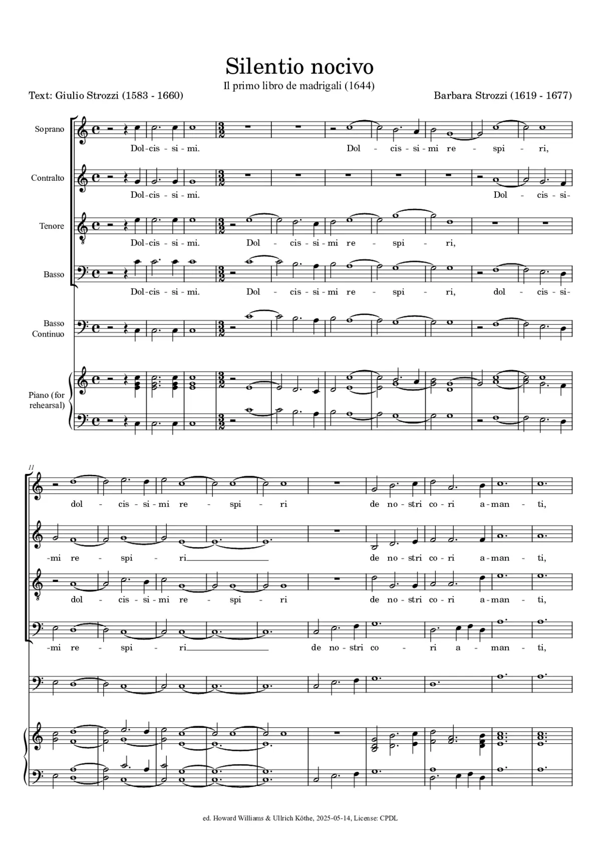Il silentio nocivo - Page 1