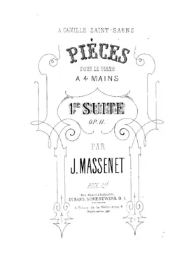 3 Pièces pour piano à 4 mains