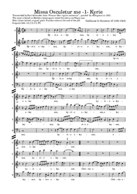 Missa Osculetur me