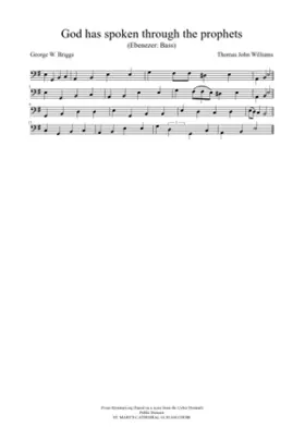 Ebenezer: Bass