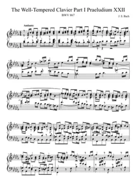 Prelude and Fugue in B-flat minor BWV 867