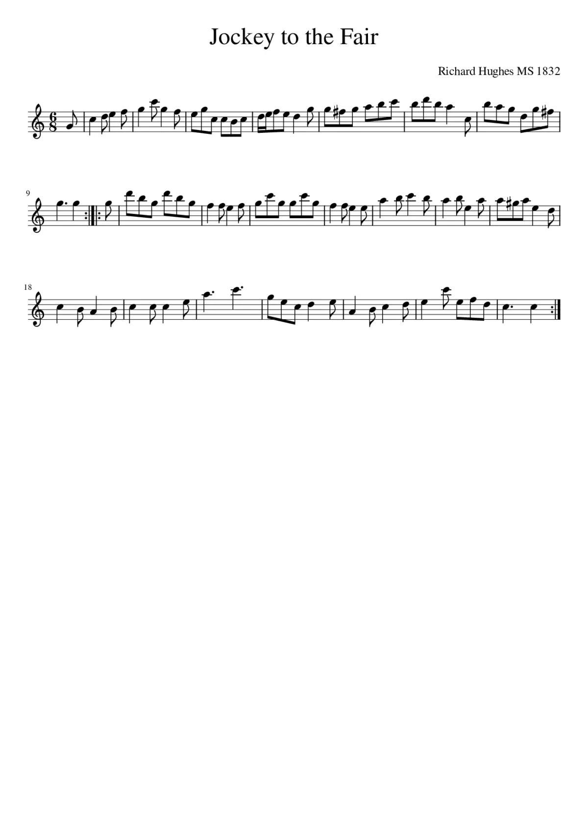 Jockey to the Fair - Page 1