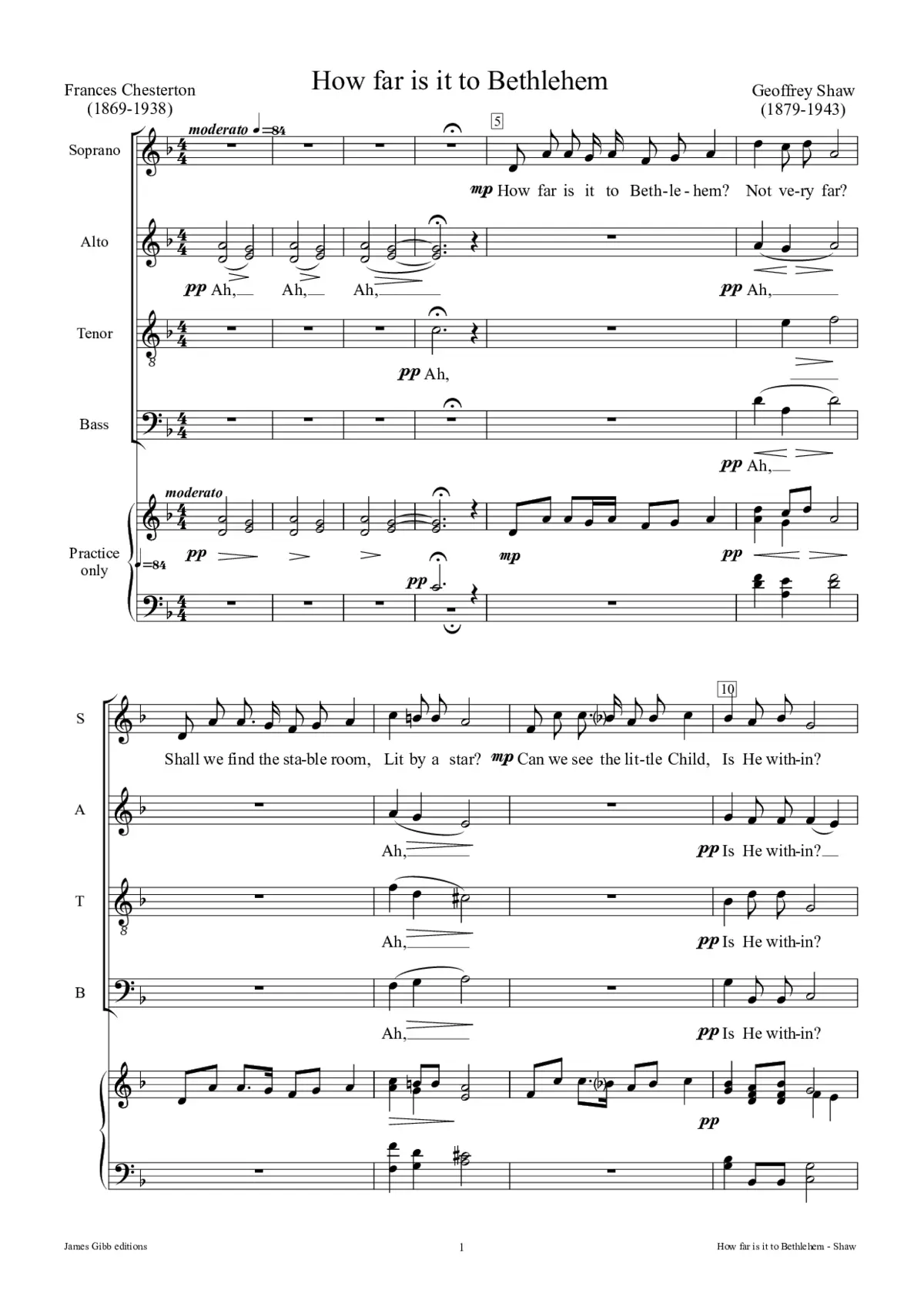 How far is it to Bethlehem - Page 1